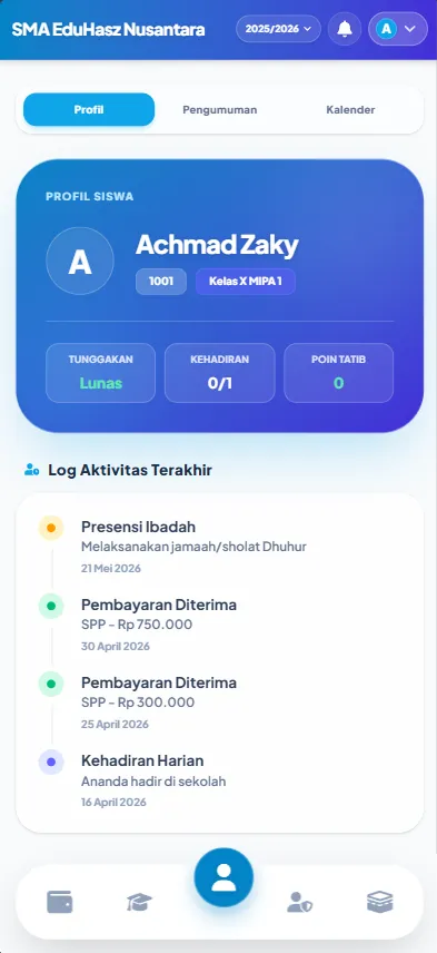 Portal Ortu EduHasz